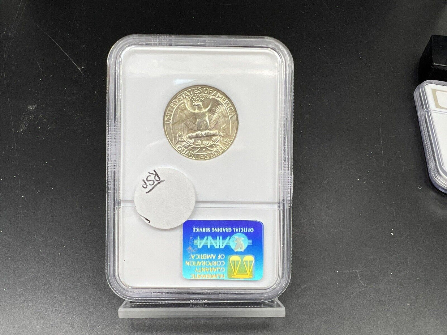 1945 D Washington Silver Quarter Coin MS67 NGC GEM BU Brown Label