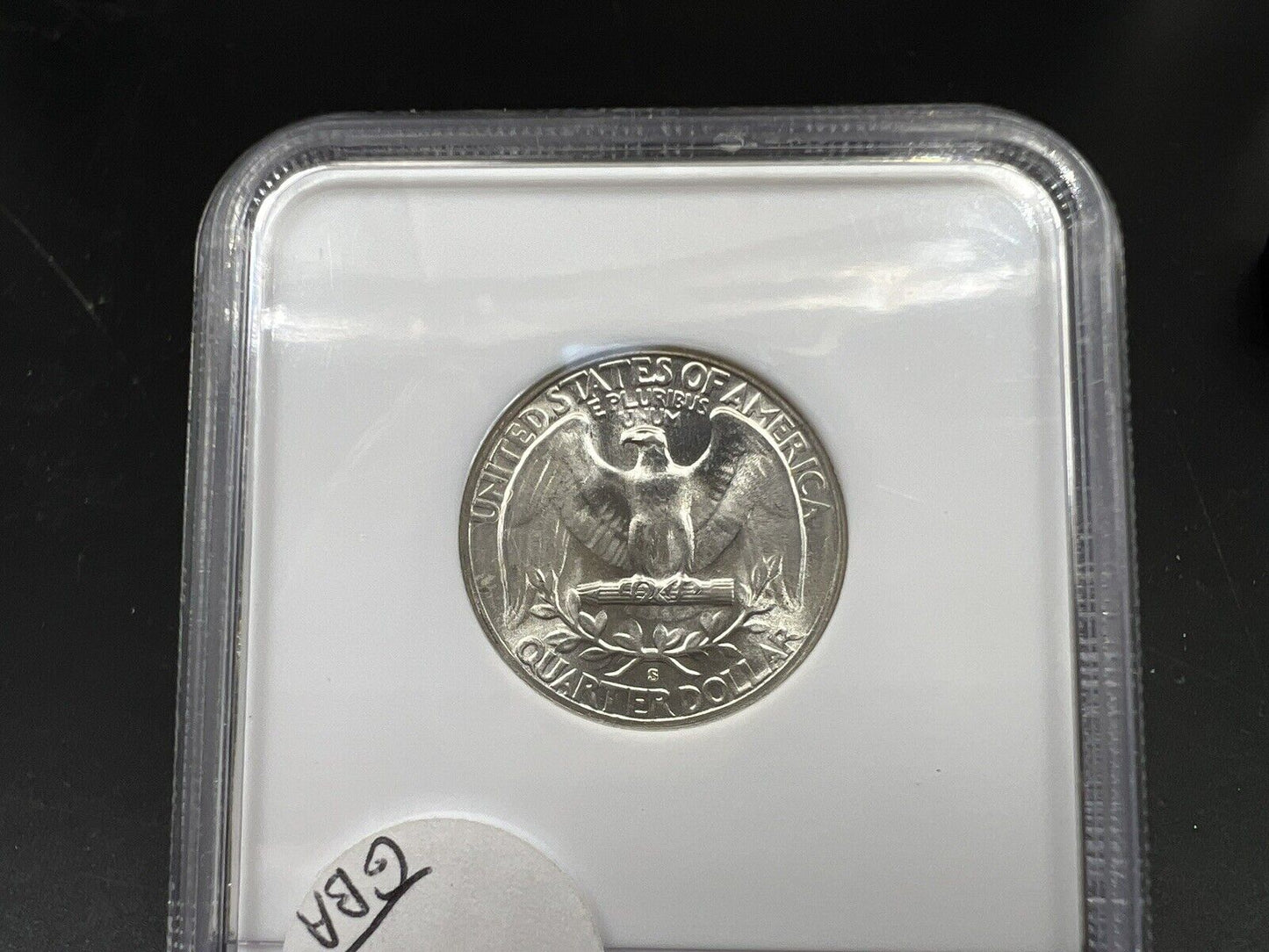 1945 S Washington Silver Quarter Coin MS67 NGC GEM BU Brown Label