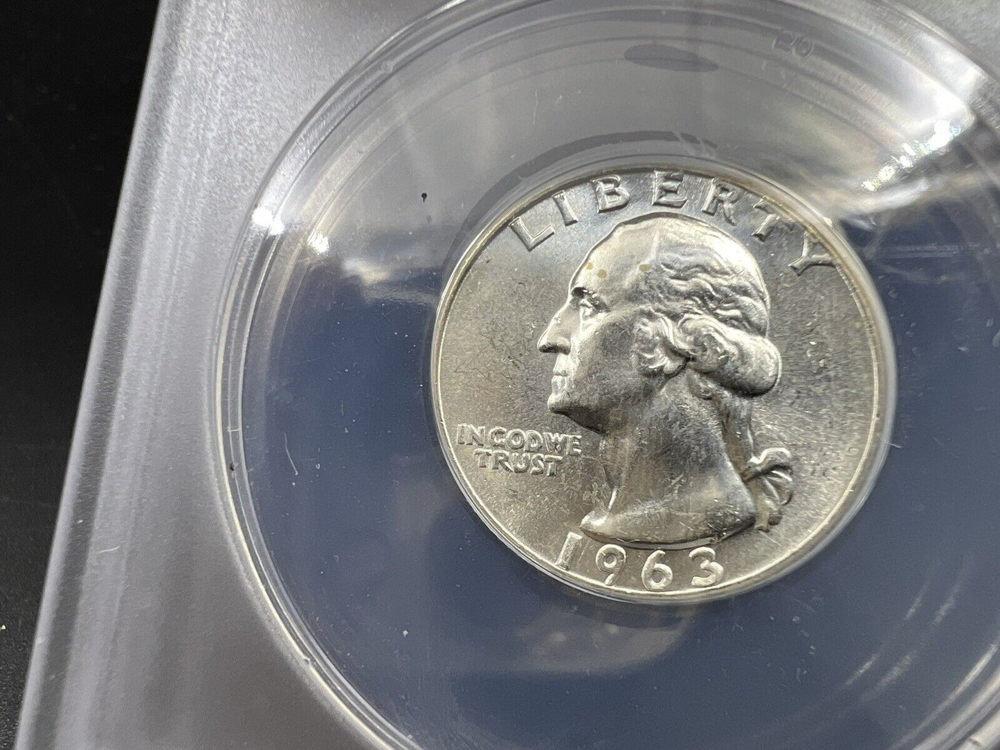 1963 P Washington Quarter ANACS MS64 DDO FS-101 DIE 1 BU UNC Certified Variety