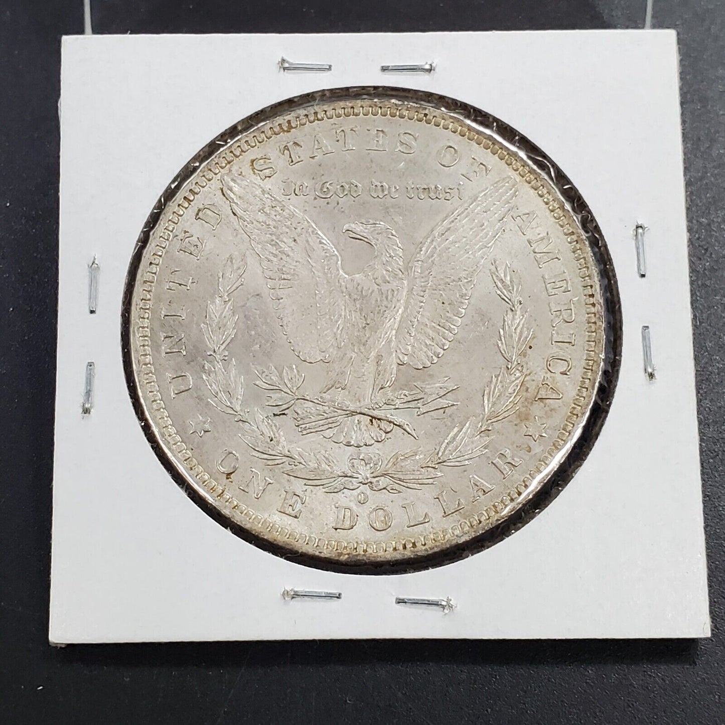 1881 O Morgan Silver Eagle Dollar Coin BU UNC Neat Toning Toner