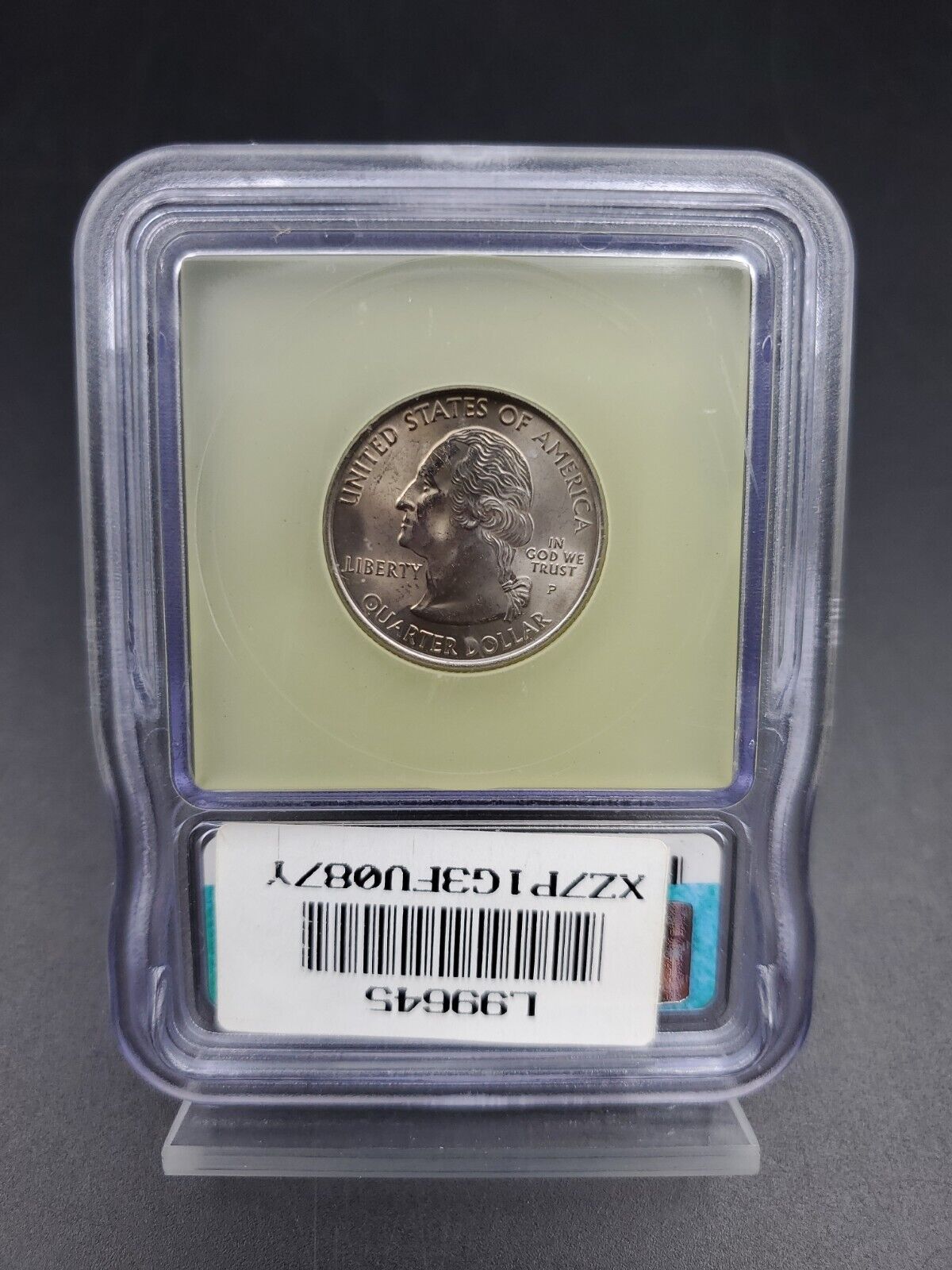 2001 P North Carolina State Quarter Coin ICG MS67 Gem BU Uncirculated #2