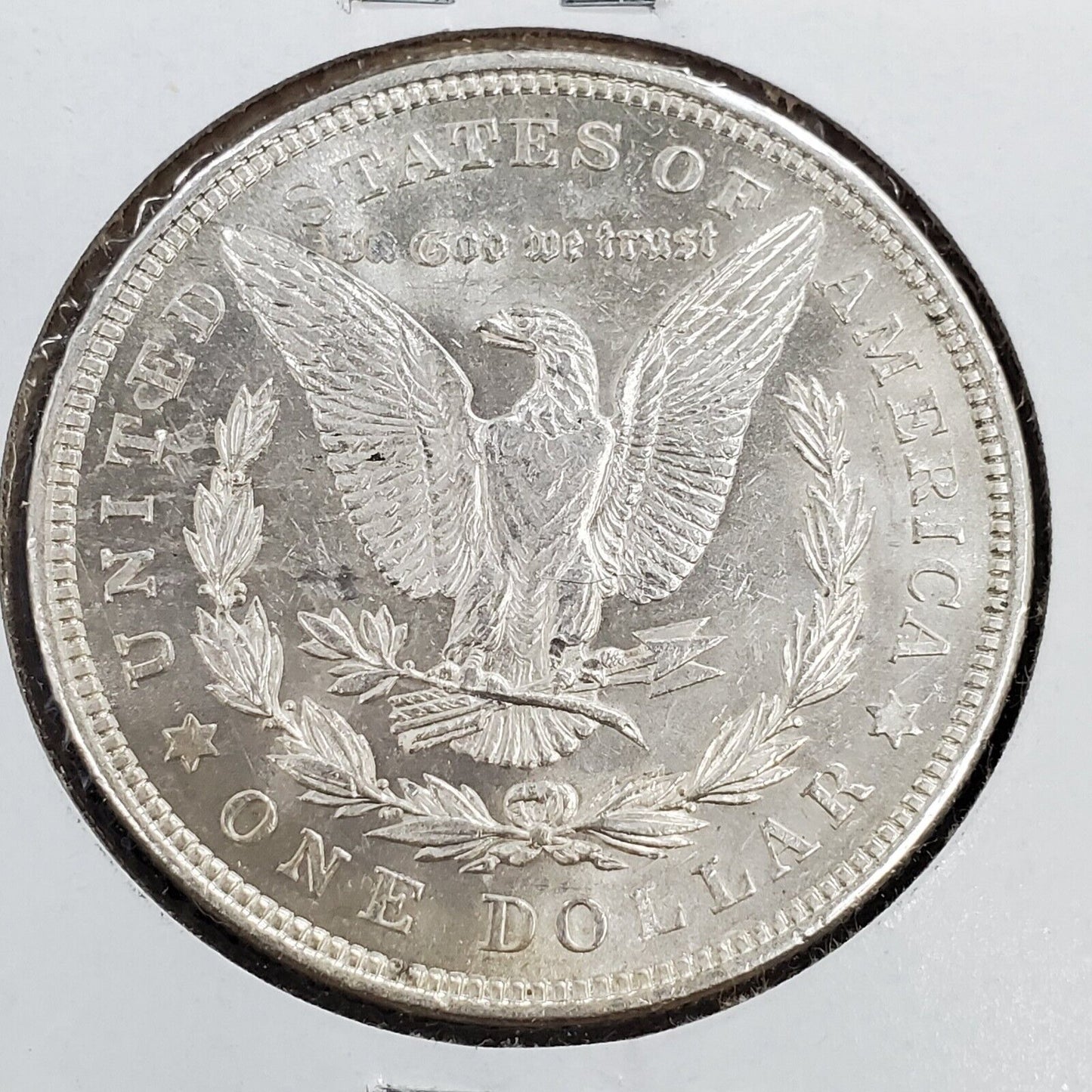 1921 P Laminated Error Coin Morgan Silver Eagle Dollar AU About UNC
