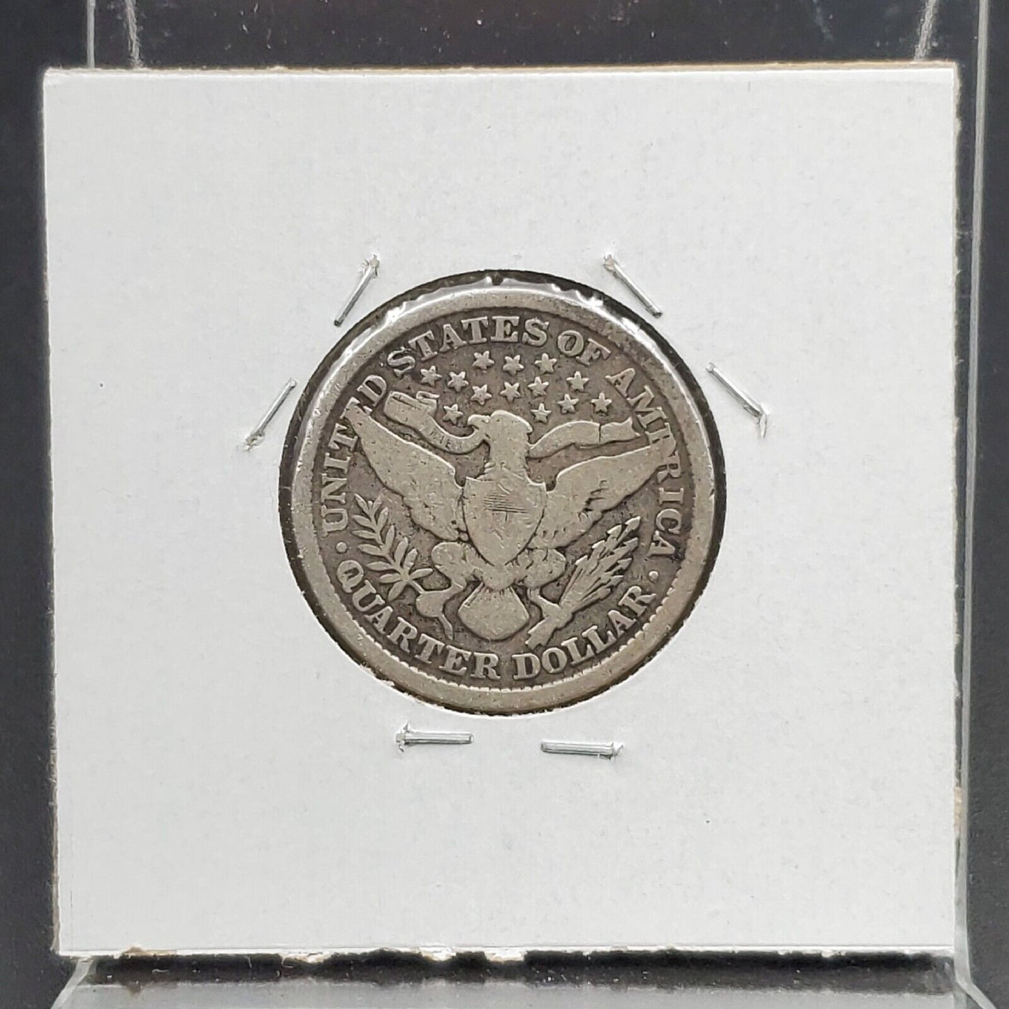 1892 Barber Silver Quarter Coin First Year of Issue CH VG Very Good