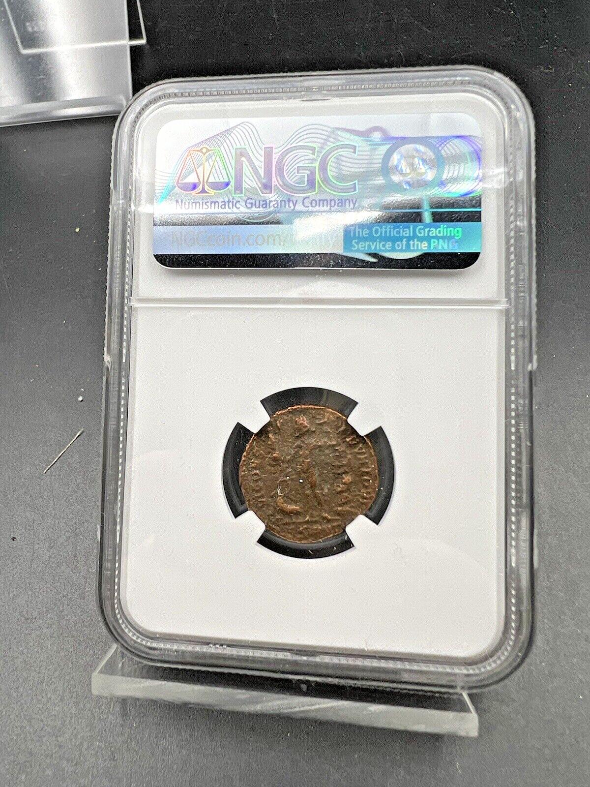 ROMAN EMPIRE House of Constantine BI Reduced Nummus Lincinius AD 317-324
