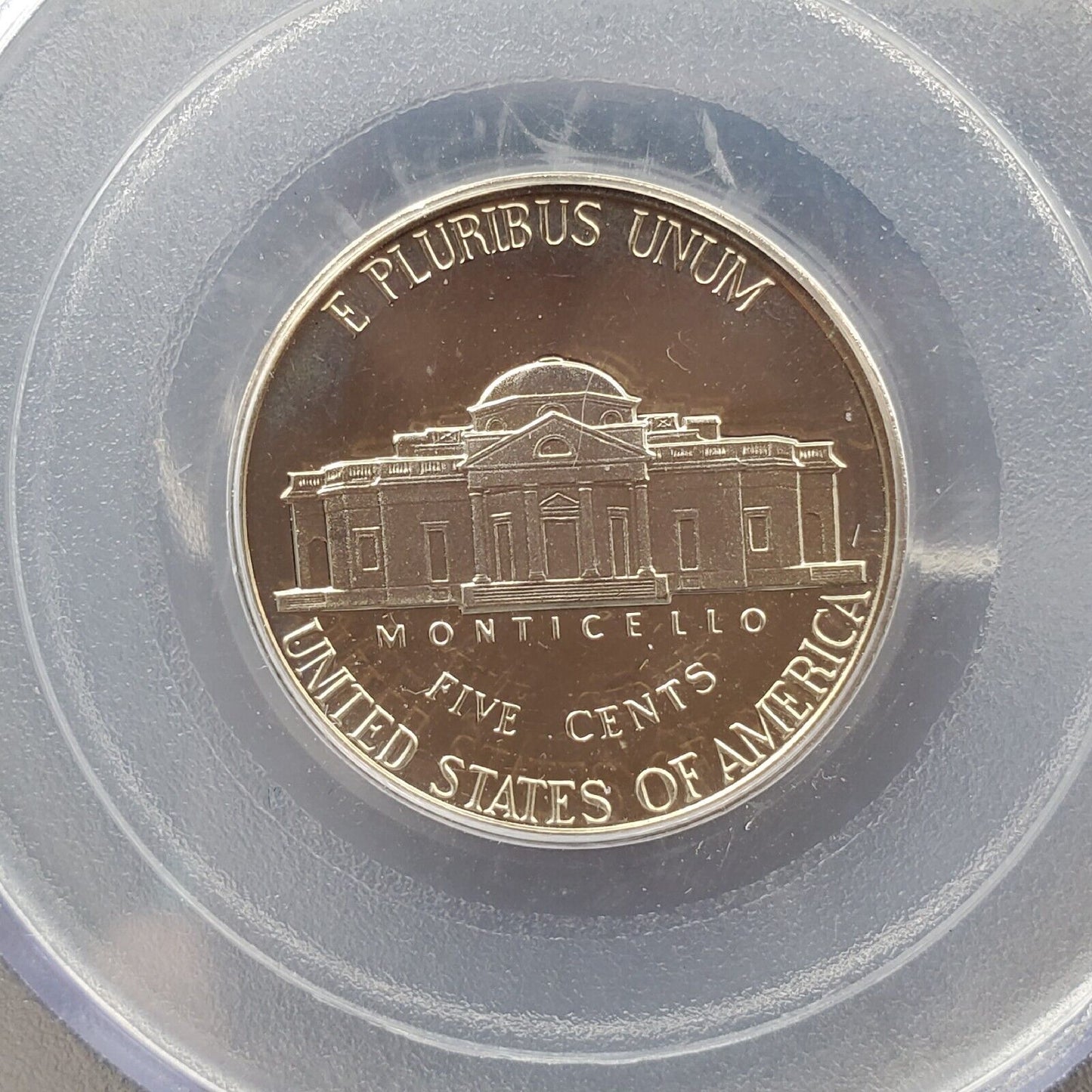 1977 S Proof Jefferson Nickel Coin PCGS PR69 DCAM Robinsonscointown