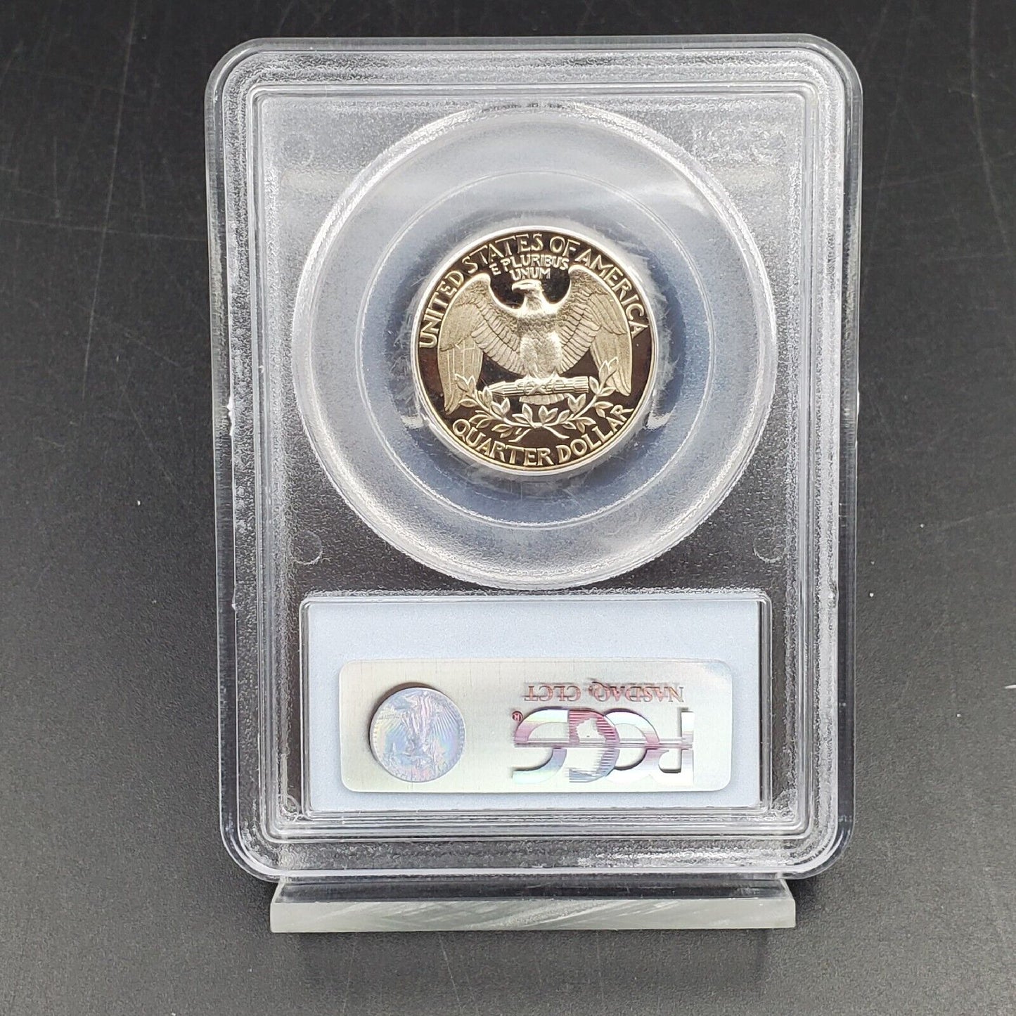 1987 S 25c Washington Clad Quarter Gem Proof Coin PCGS PR69 DCAM