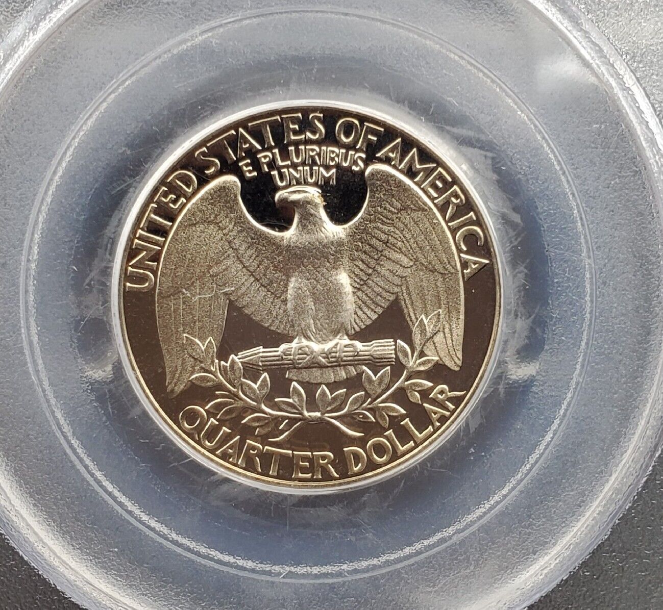 1987 S 25c Washington Clad Quarter Gem Proof Coin PCGS PR69 DCAM