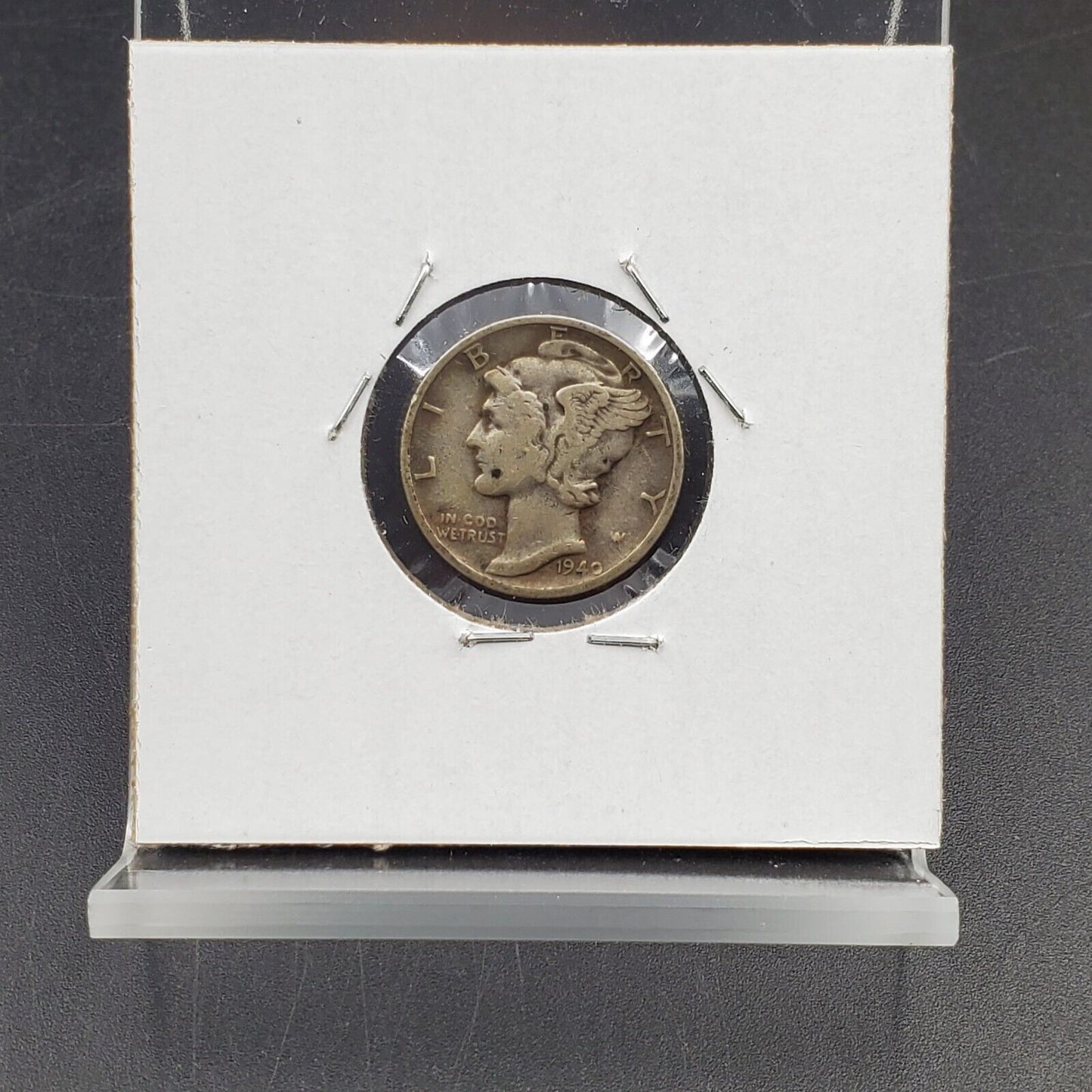 1940 S / S Mercury Dime Silver Coin RPM Variety Circulated