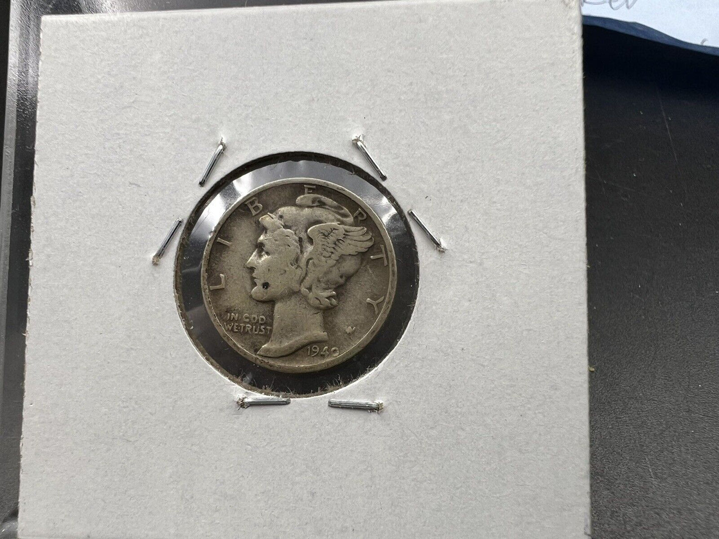 1940 S / S Mercury Dime Silver Coin RPM Variety Circulated
