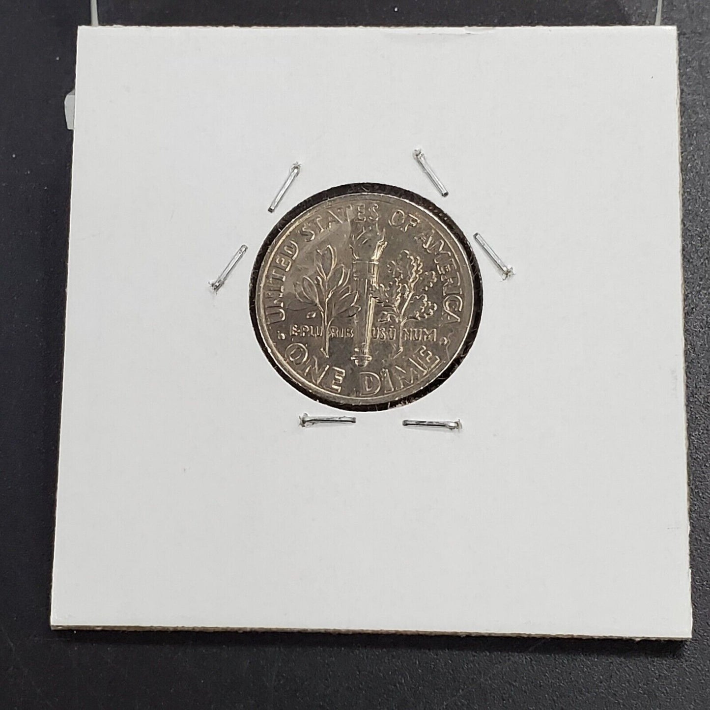 1996 P 10c Roosevelt Dime Die Polish Error Coin XF