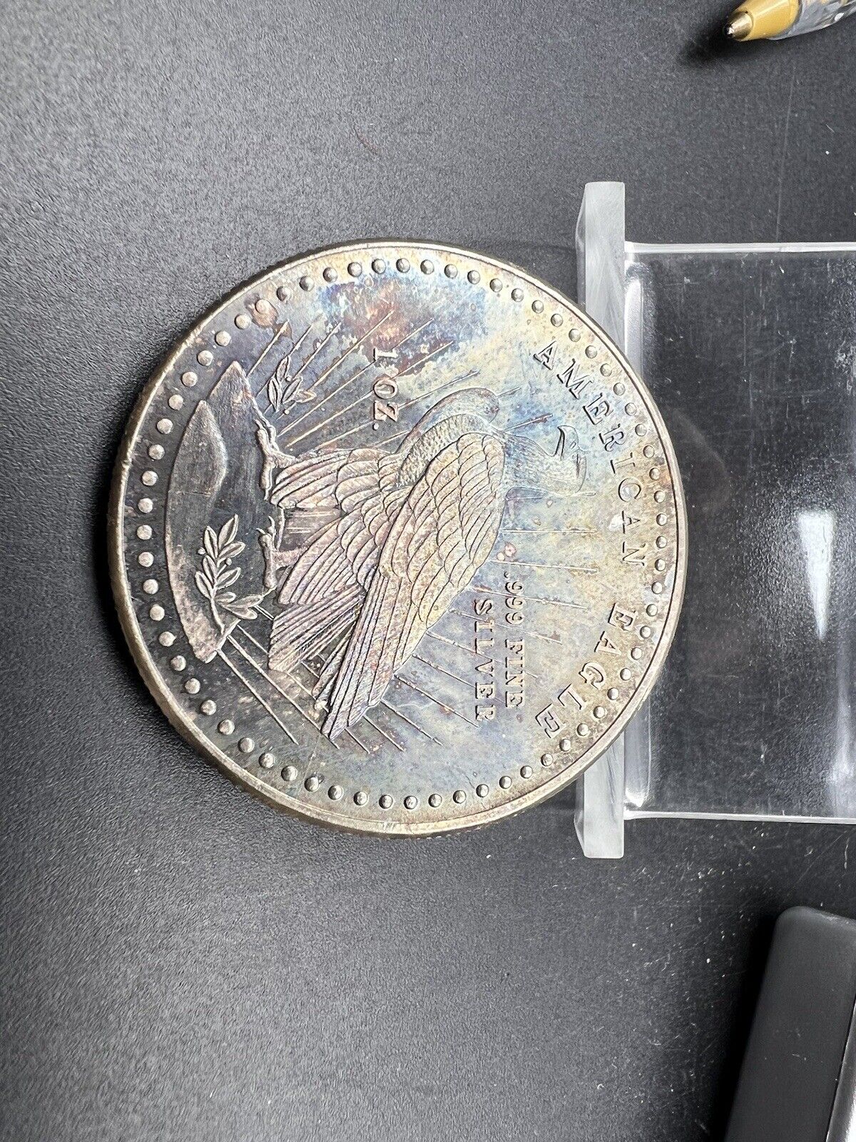 World Wide Mint 1 oz Silver Classic Liberty Head / Eagle round coin GEM BU TONER