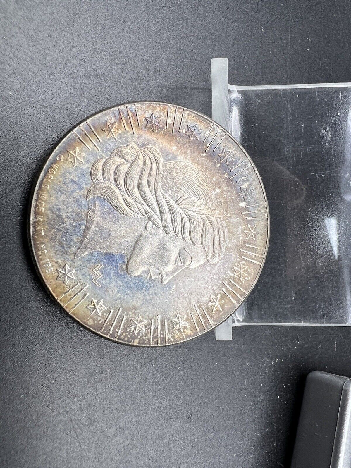World Wide Mint 1 oz Silver Classic Liberty Head / Eagle round coin CH BU TONER