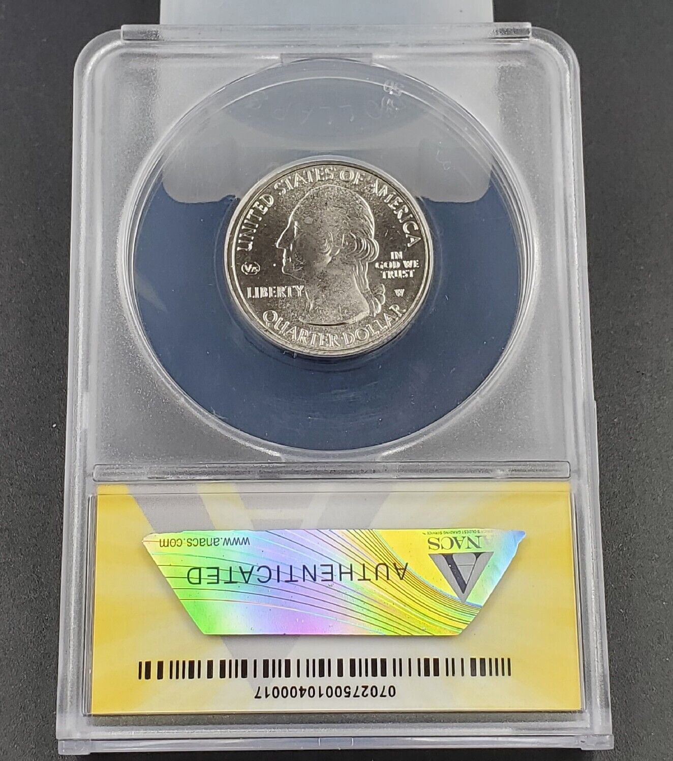 2020 W Salt River Bay National Park Quarter ANACS MS67 V75 WWII PRIVY Mark