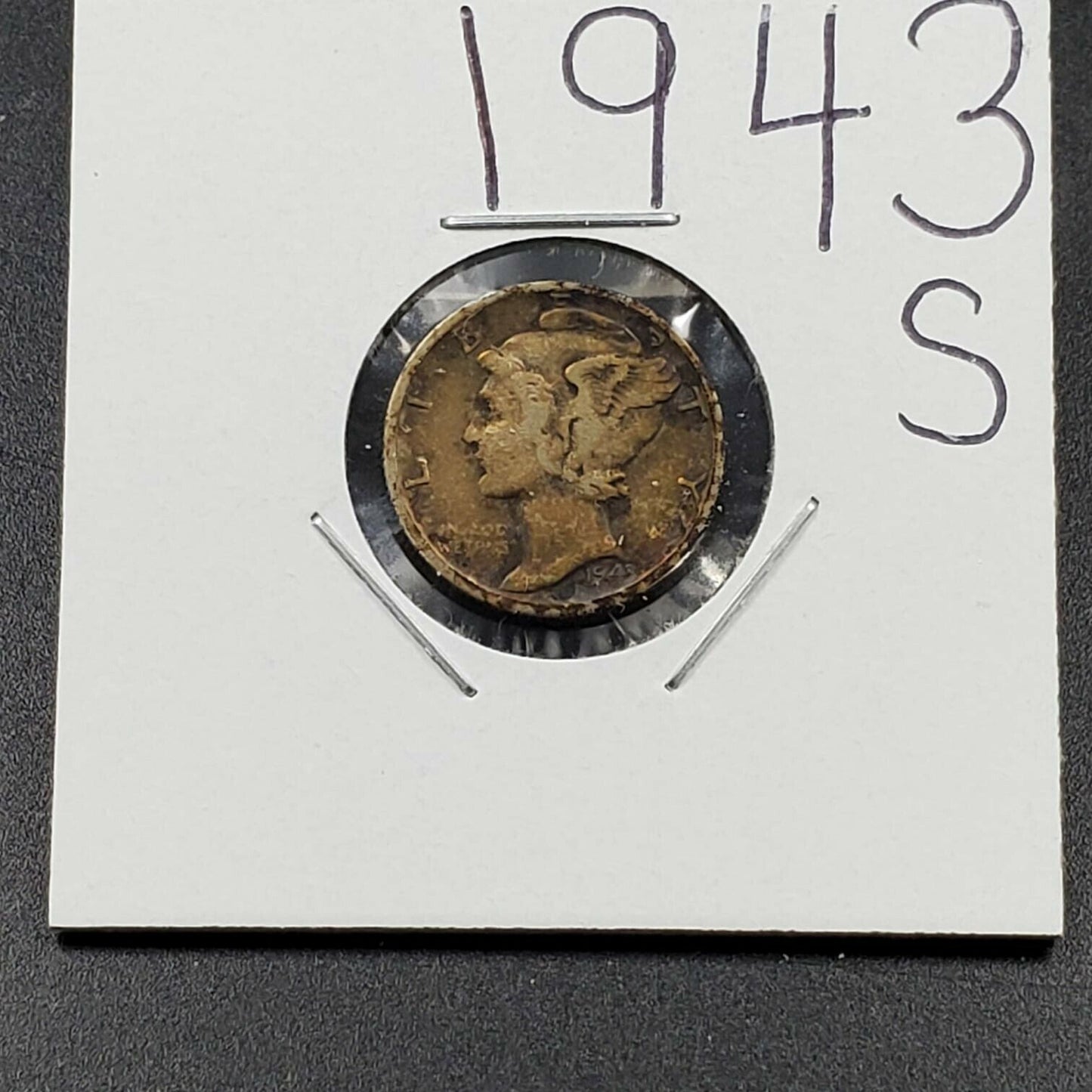 1943 S Mercury Dime Coin Circulated Neat Toning Combo Ship Discounts Robinsons
