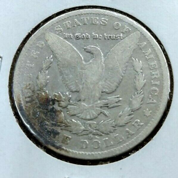 1894 O Morgan Silver Dollar Coin Very Circulated condition