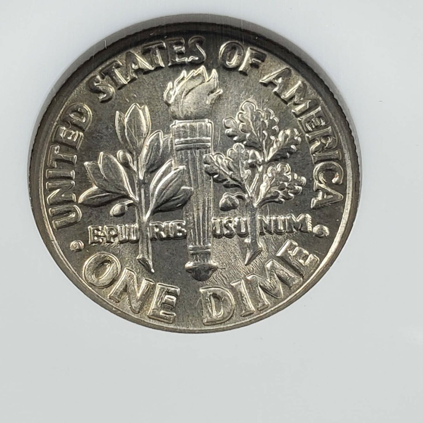 1981 D Roosevelt 10c Clad Dime Coin NGC MS 66 FT Full Torch Business Strike