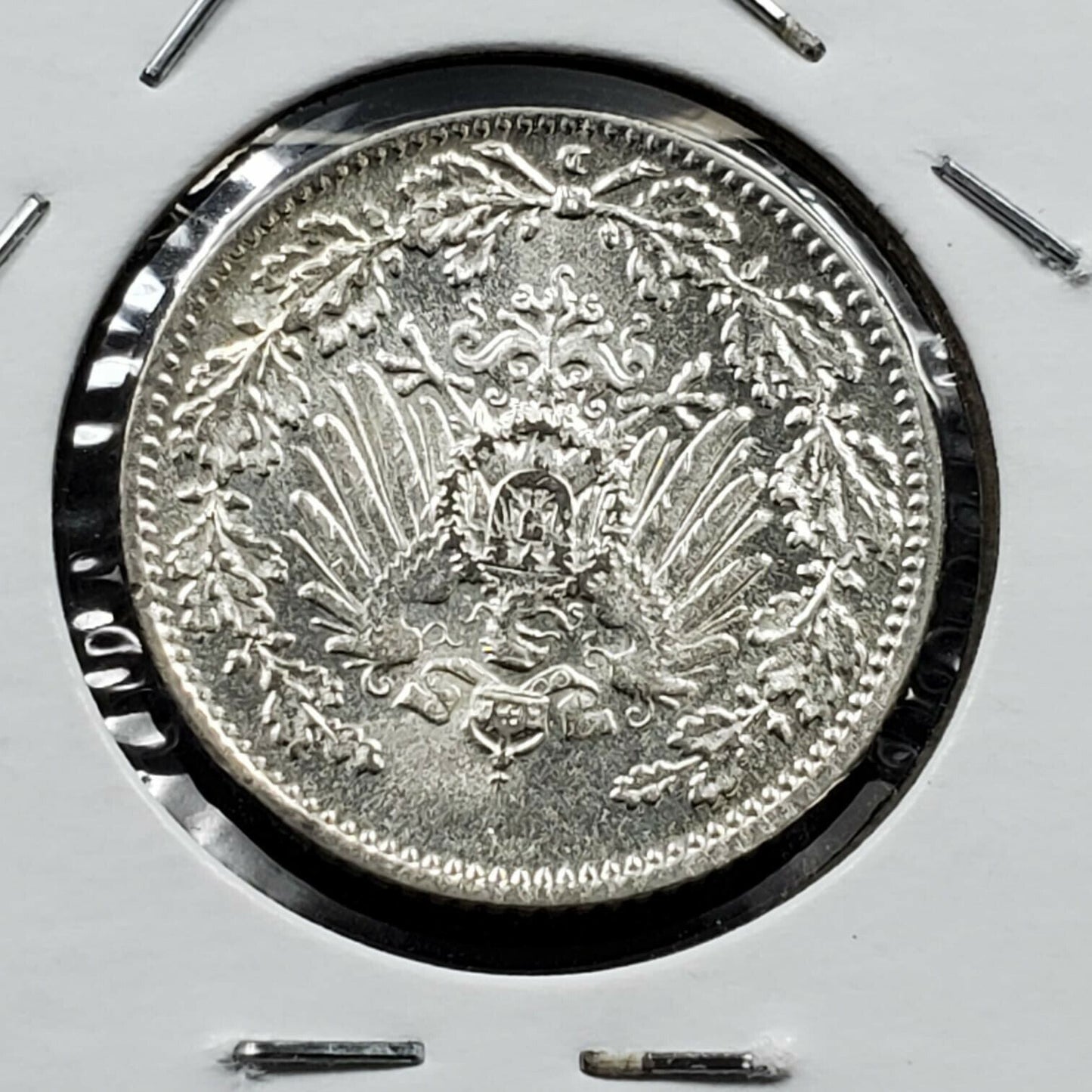 1915 D Reich Germany 1/2 Mark Silver Coin Gem BU Uncirculated