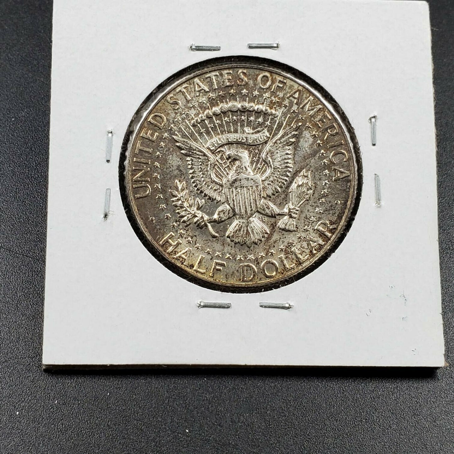 1967 P Kennedy 40% Silver Half Dollar Coin Choice BU Unc NiceToning Toner