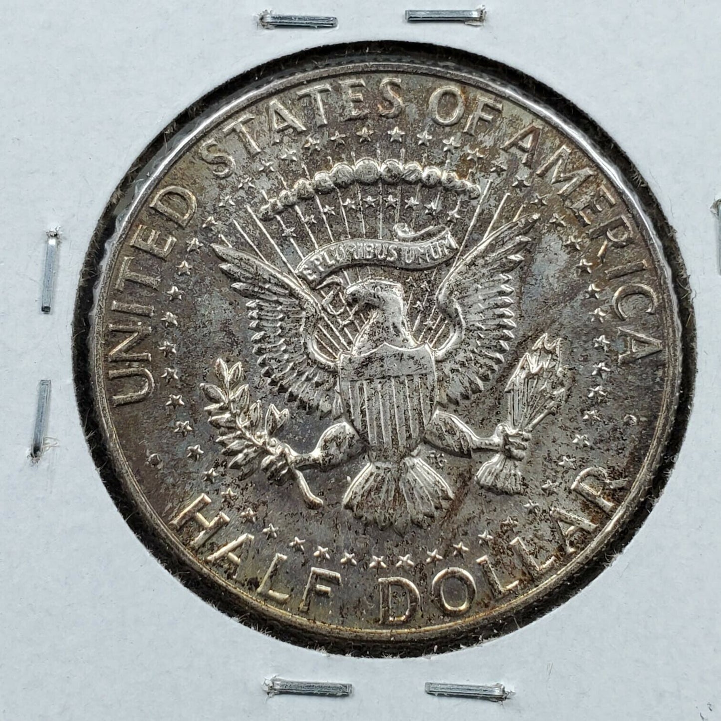 1967 P Kennedy 40% Silver Half Dollar Coin Choice BU Unc NiceToning Toner