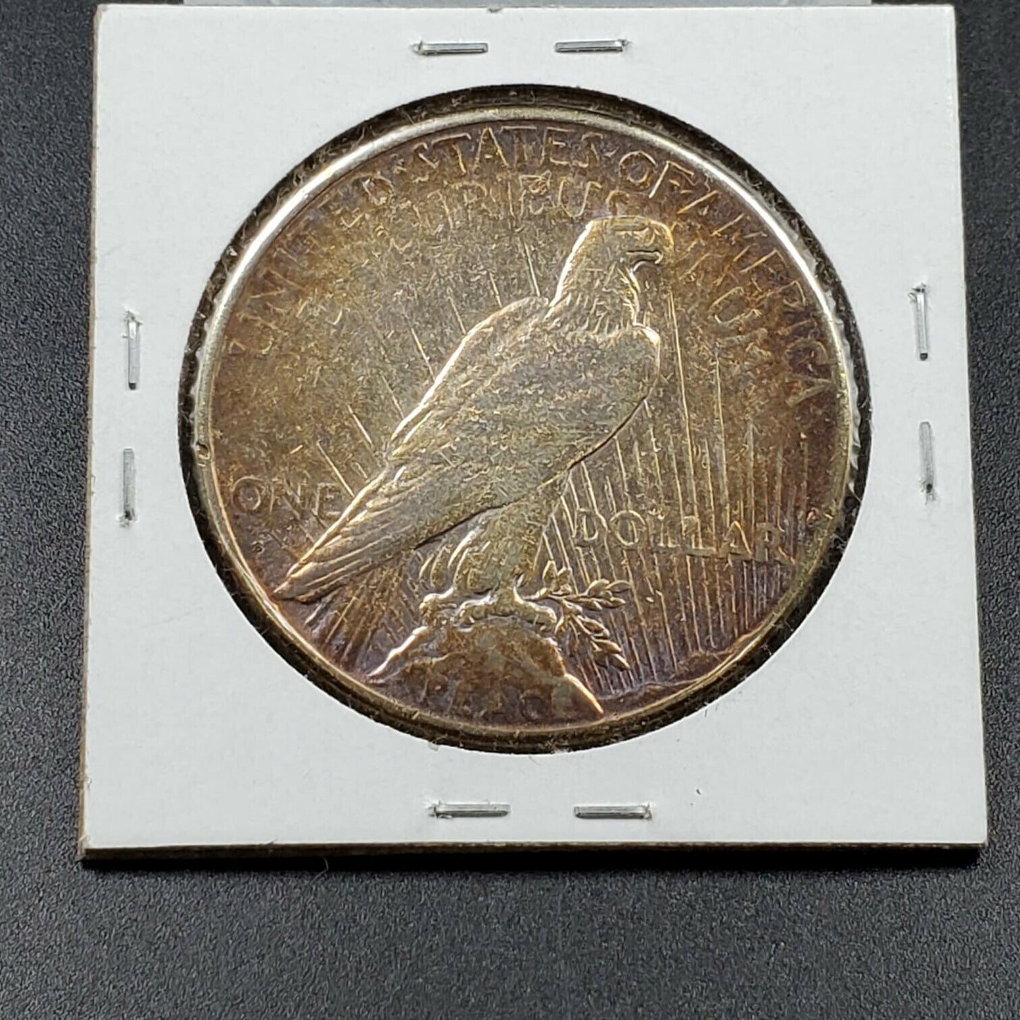 1926 S Peace 90% Silver Eagle Dollar Coin AU About UNC Circulated Neat Toning