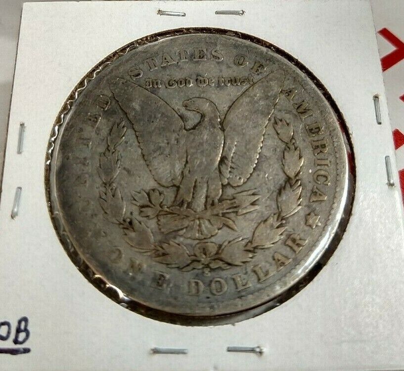 1901 S $1 Morgan Silver Dollar Coin G / VG Circulated Full Date