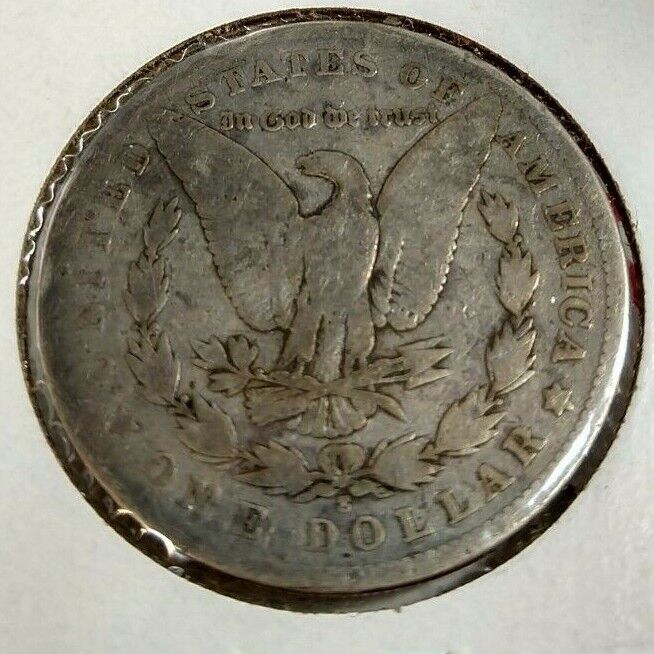 1901 S $1 Morgan Silver Dollar Coin G / VG Circulated Full Date