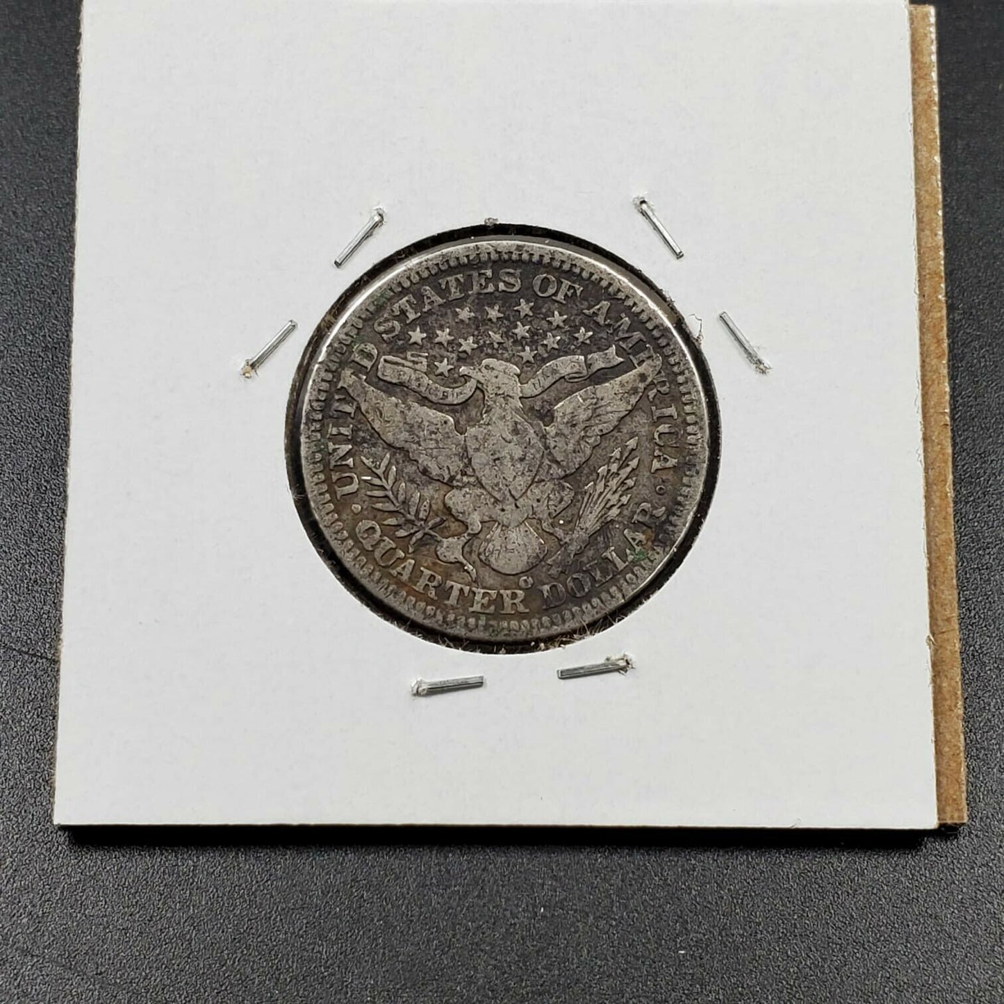 1904 O Barber Silver Quarter Coin FINE DETAILS Semi key Date