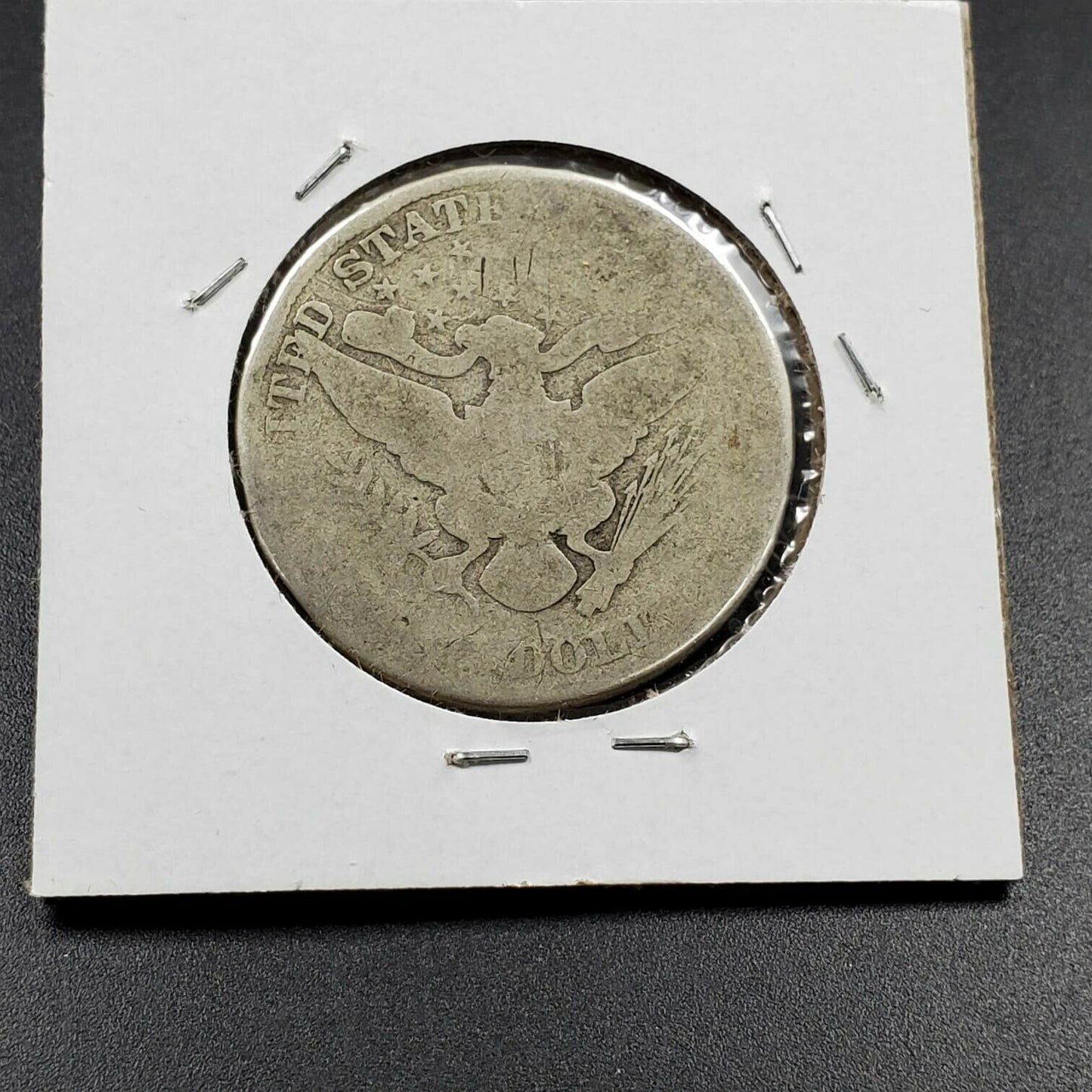 1907 P 50C Barber Silver HALF DOLLAR Coin Choice AG ABOUT GOOD Circulated