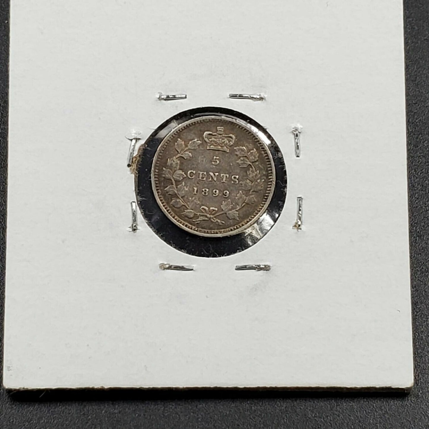 1899 5c Canada 5 Cents Silver Nickel Coin Choice XF Extra Fine Circulated