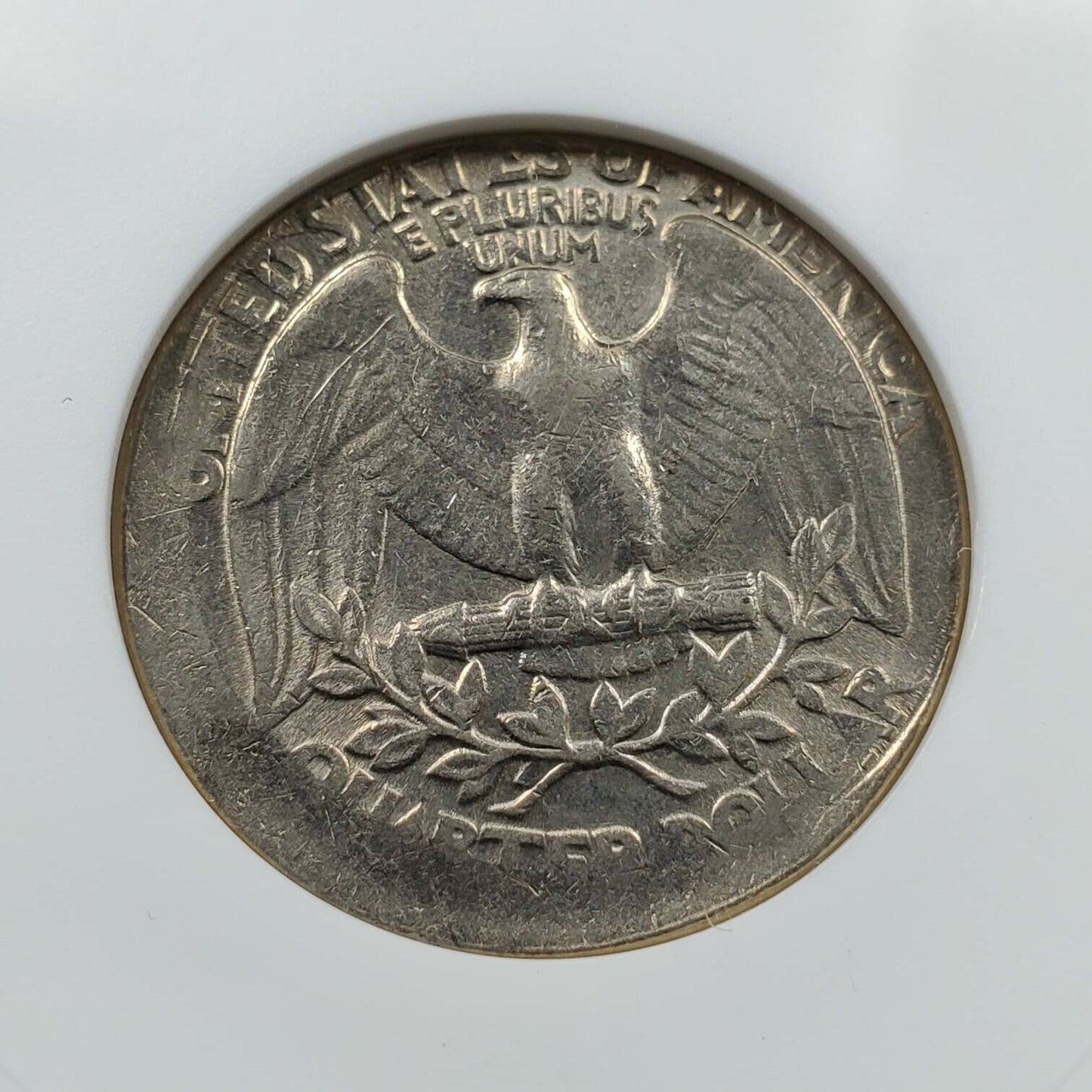 Off Center Error 1987 P Washington Quarter ANACS Circulated AU Details