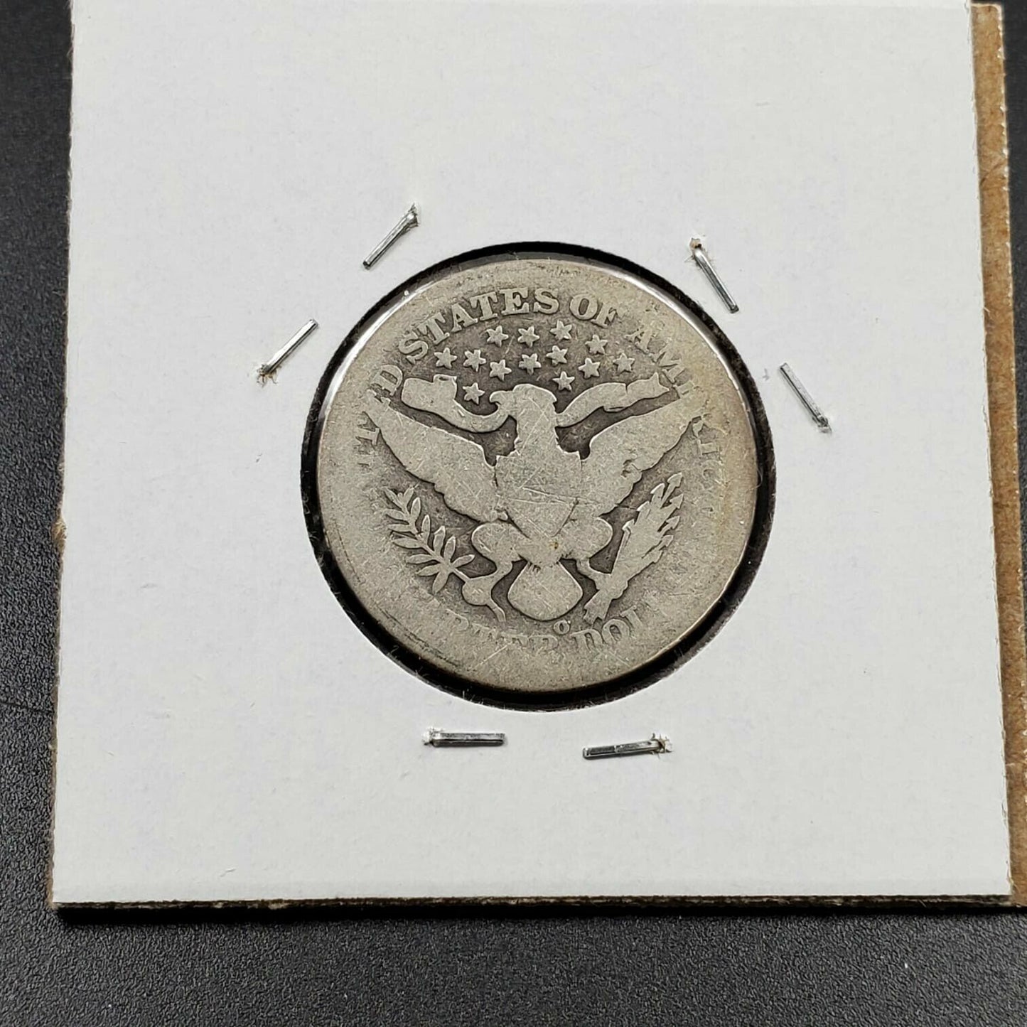 1896 O Barber Silver Quarter Coin Choice AG Full Date Semi Key Date