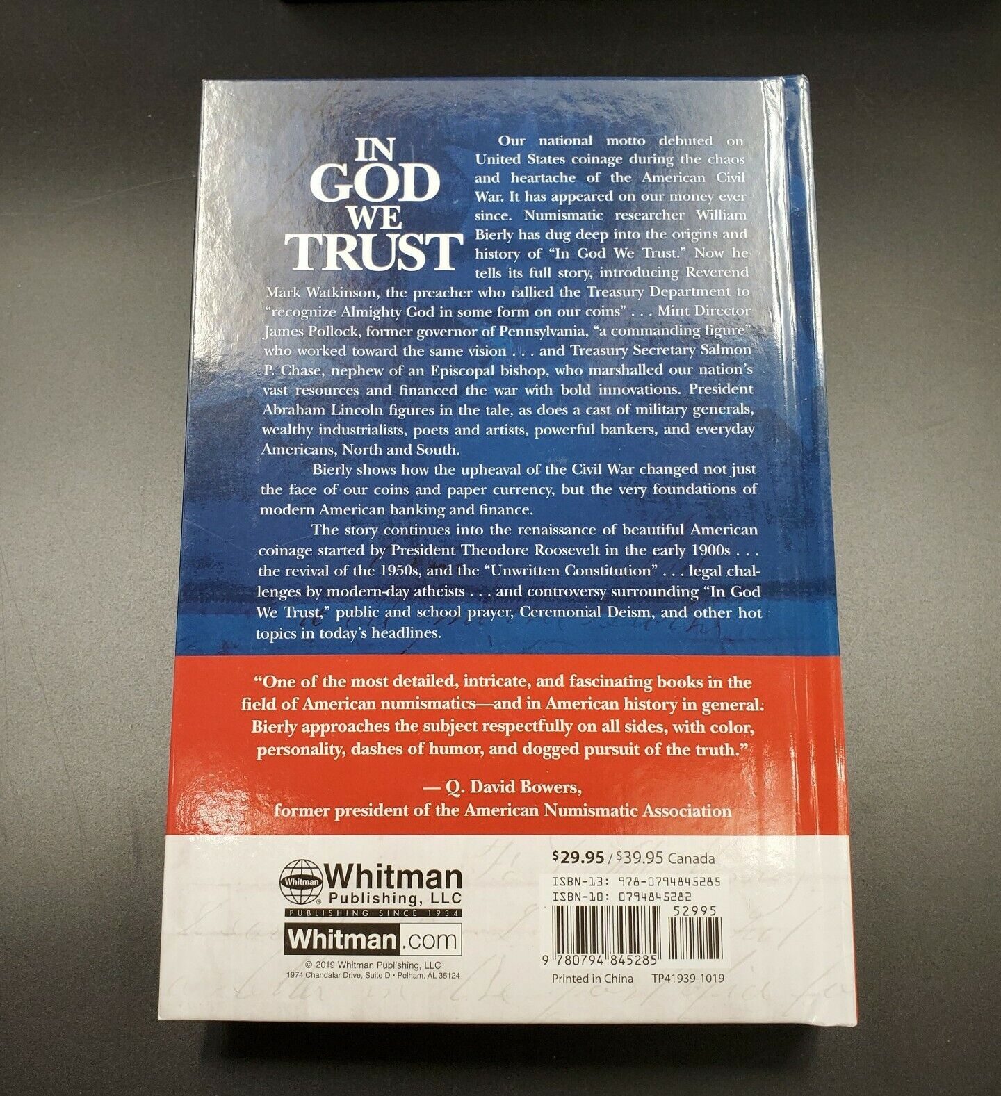 In God We Trust : The American Civil War Money Banking & Religion 1st Ed. Guide