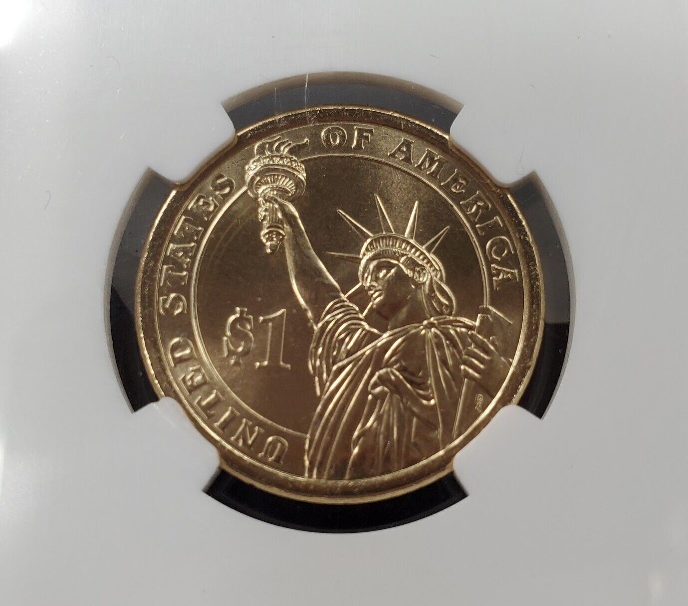 2009 D Zachary Taylor Presidential Dollar Coin NGC Brillian First Day of Issue