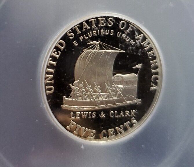 2004 S ICG PF70 DCAM Keelboat Jefferson Nickel 5C Proof