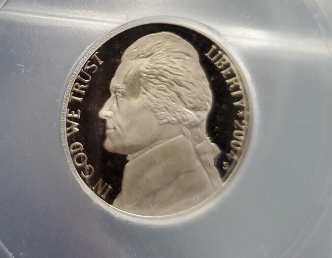 2004 S ICG PF70 DCAM Keelboat Jefferson Nickel 5C Proof