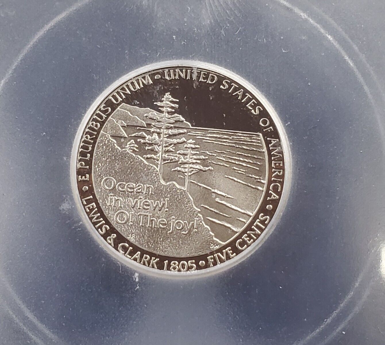 2005 S 5C Ocean View Jefferson Nickel ICG PR70 DCAM Deep Cameo
