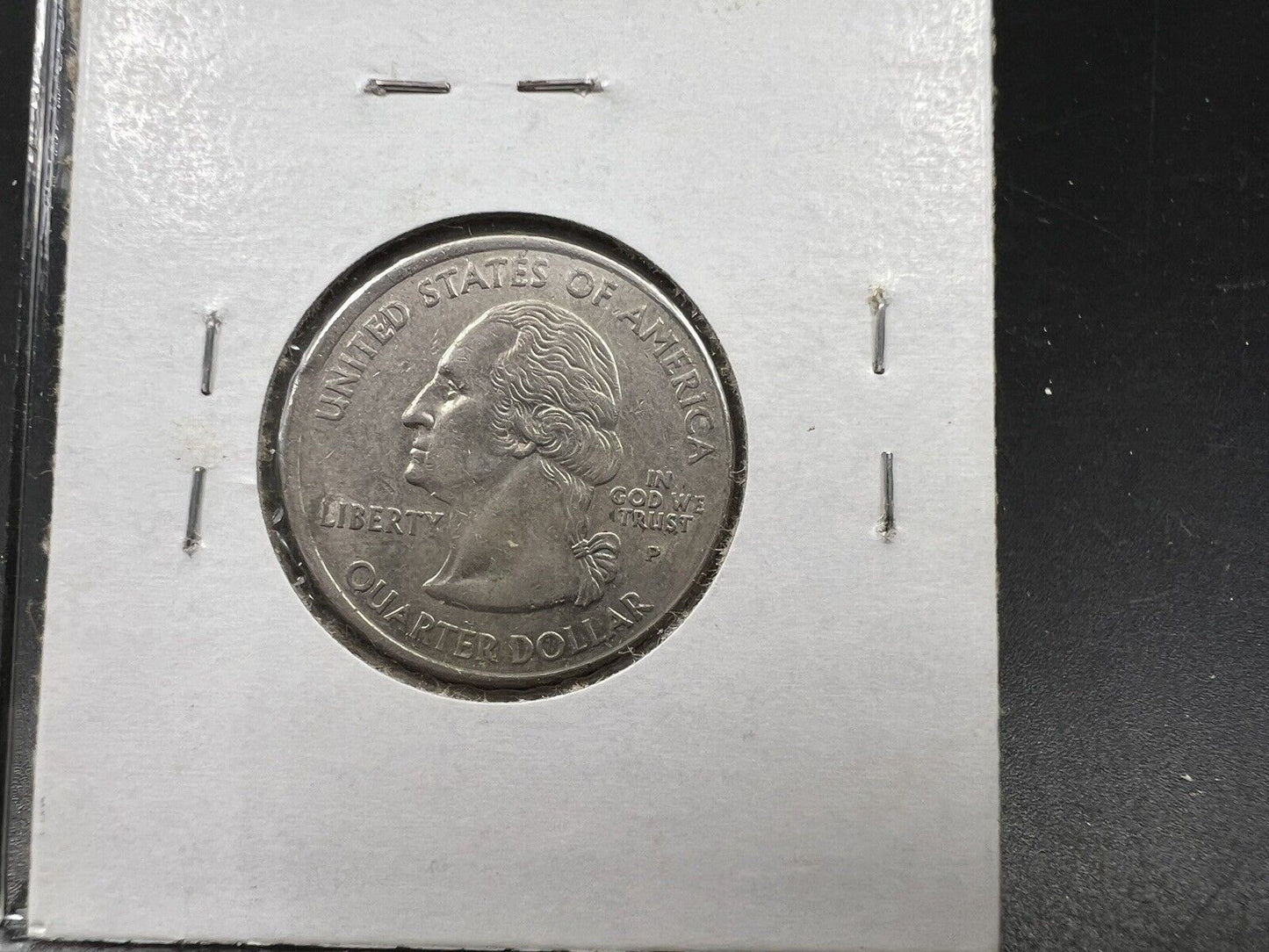 2000 P 25c Virginia State Statehood Quarter Coin XF EF Off Center Error