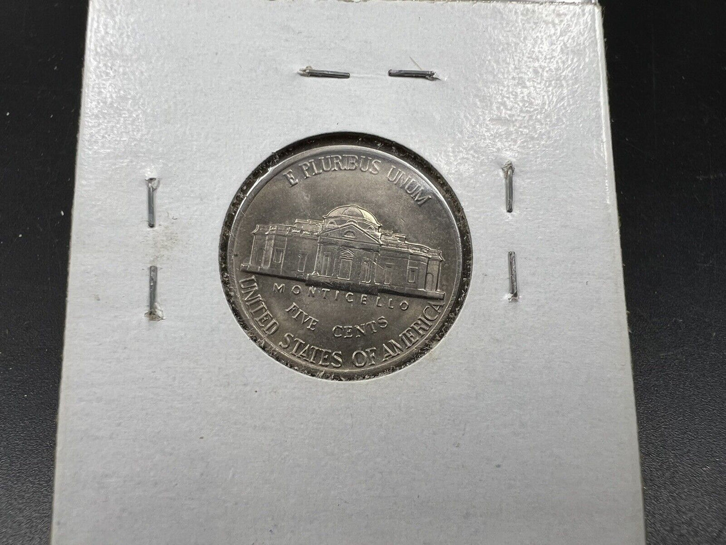 1983 P Jefferson Nickel 5c Coin Die Crack Error Variety Thru Date CH BU UNC