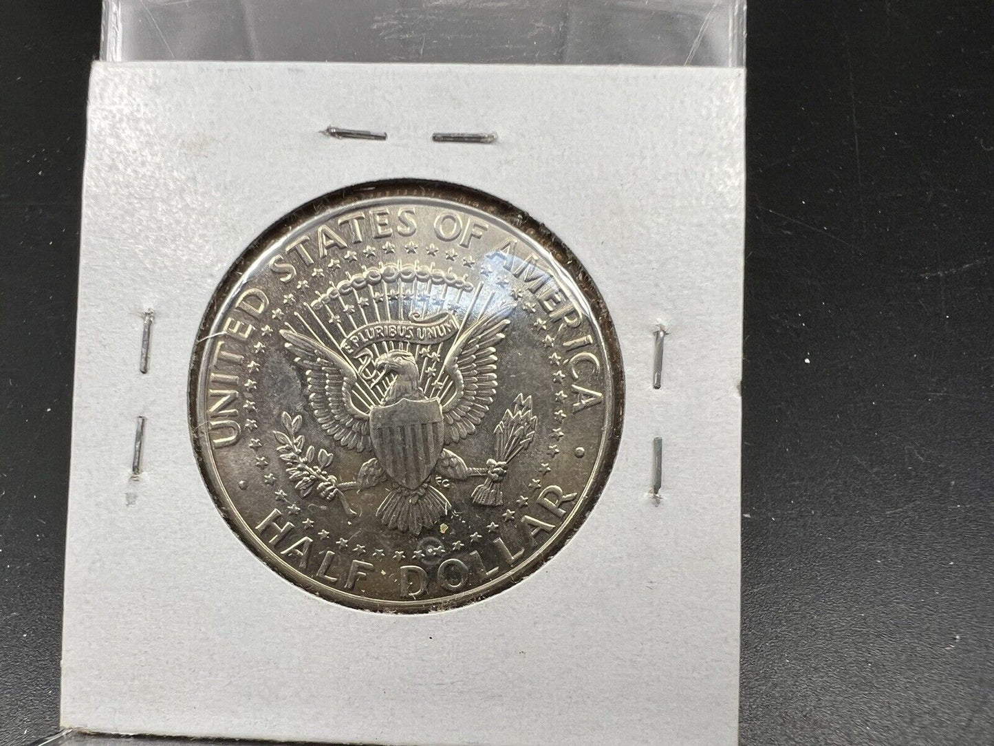 1999 D 50c Kennedy Clad Half Dollar Coin Planchet Flaw Error CH AU About UNC