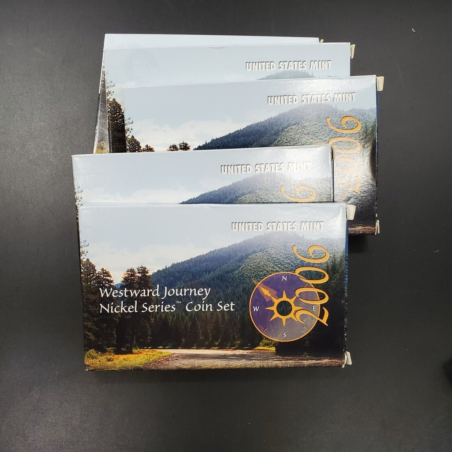 2006 U.S. Mint Westward Journey Nickel Series Coin Set Complete Box & COA