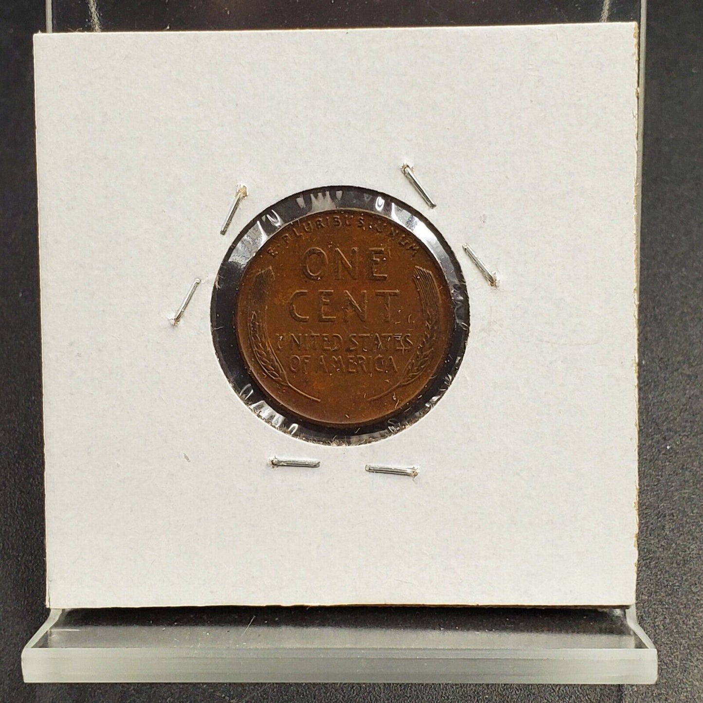 1933 D Lincoln Wheat Cent Penny Coin Circulated Laminated Planchet Error Fine