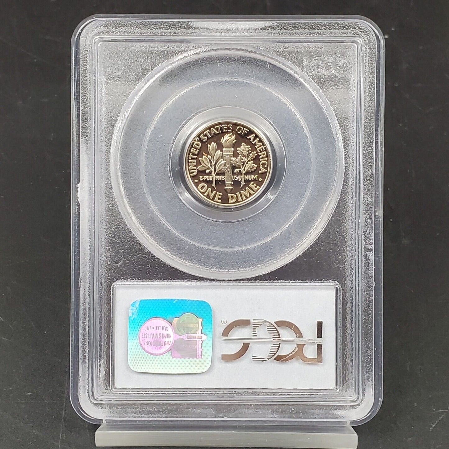 1993 S Roosevelt CLAD Dime Proof Coin PCGS PR69 DCAM Deep Cameo #906