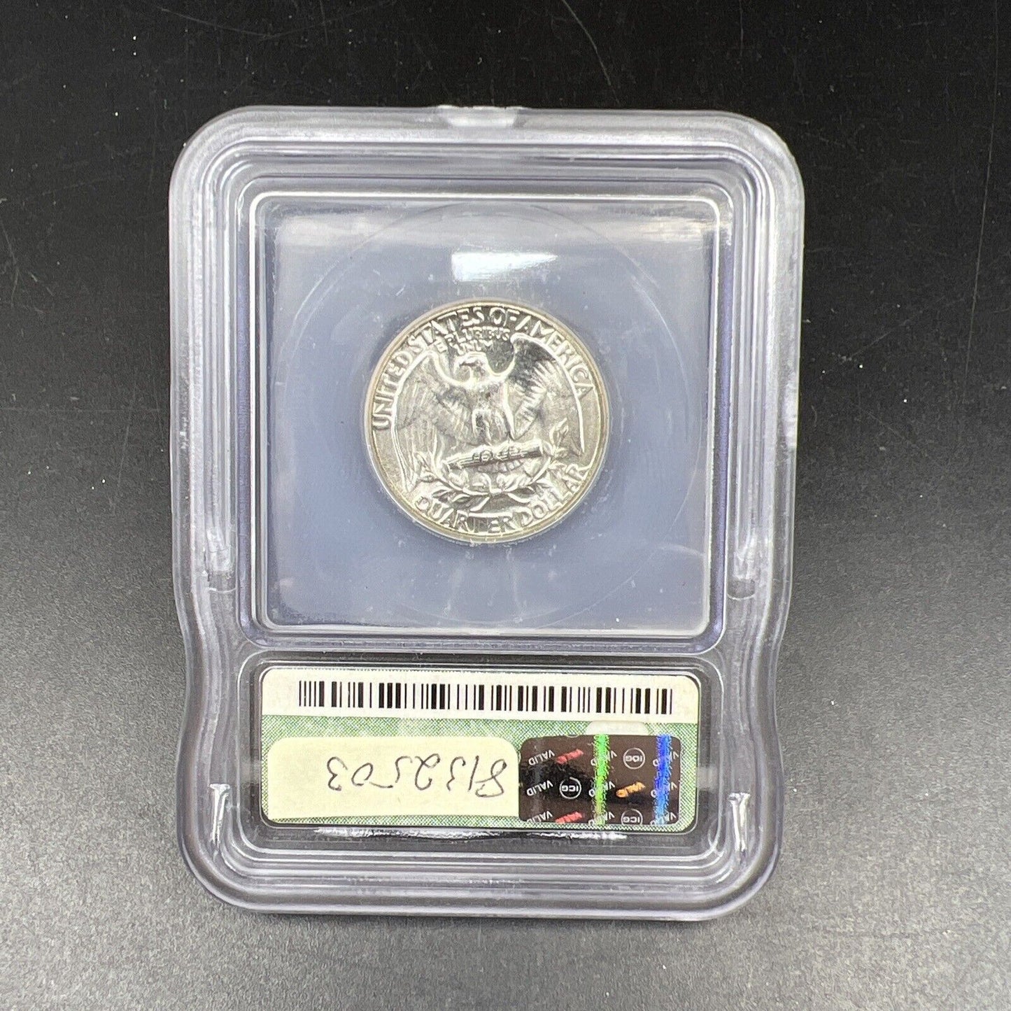 1956 P Washington Silver Quarter Coin ICG MS67 Gem BU Certified #208