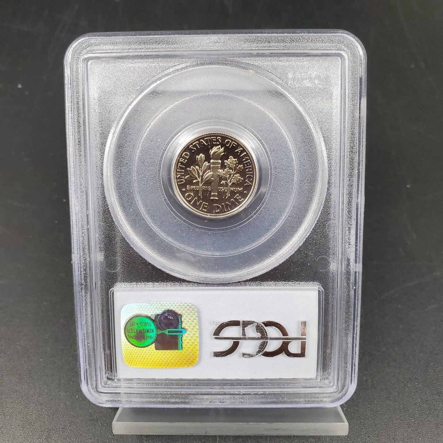 2002 S Roosevelt Proof Clad Dime Coin PCGS PR69 DCAM #940