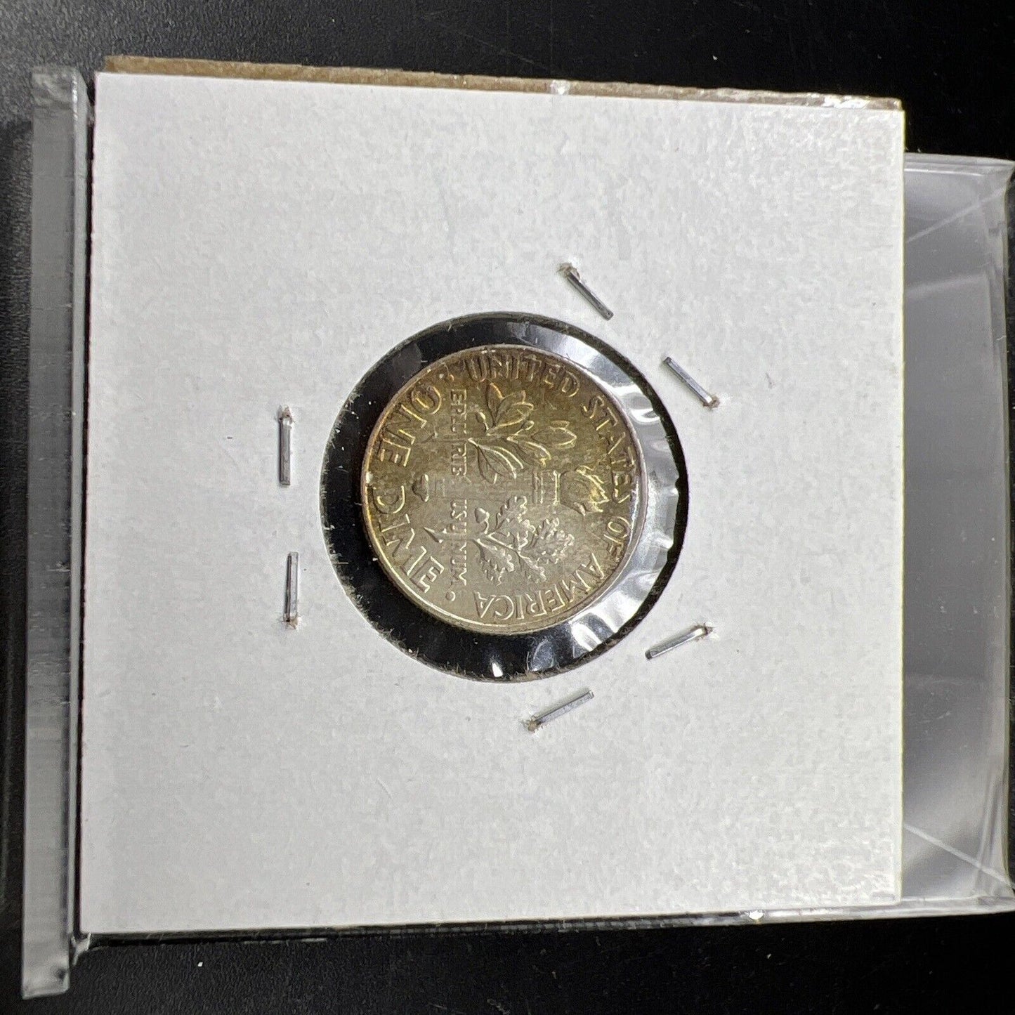 1964 P Roosevelt Silver Dime Neat nice Toning Toner CH AU About UNC