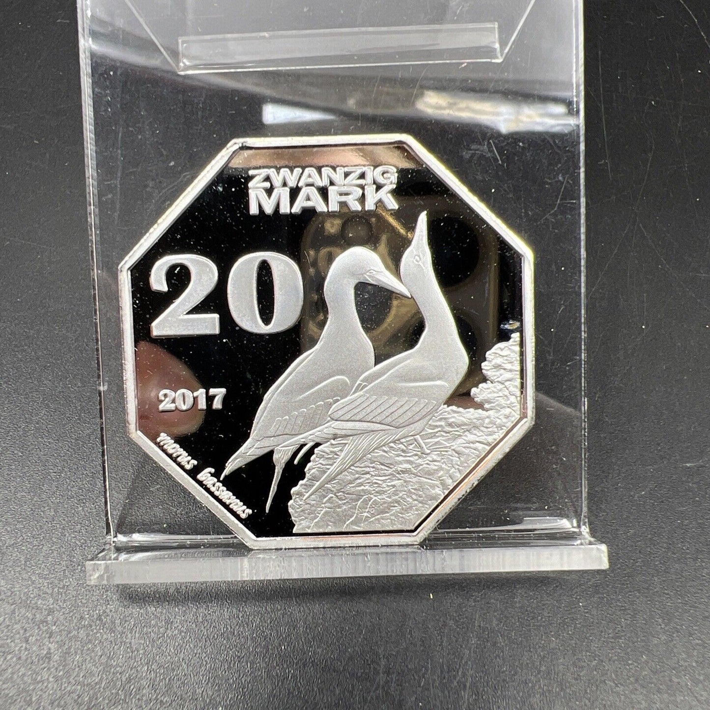 2017 Hegoland Dune Silver Plated Medal 20 Marks Choice Proof