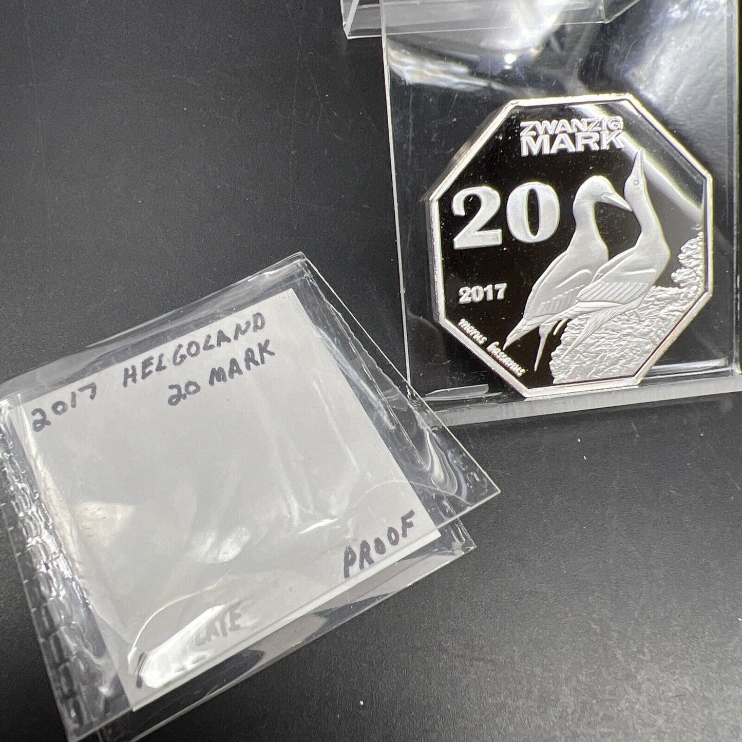 2017 Hegoland Dune Silver Plated Medal 20 Marks Choice Proof