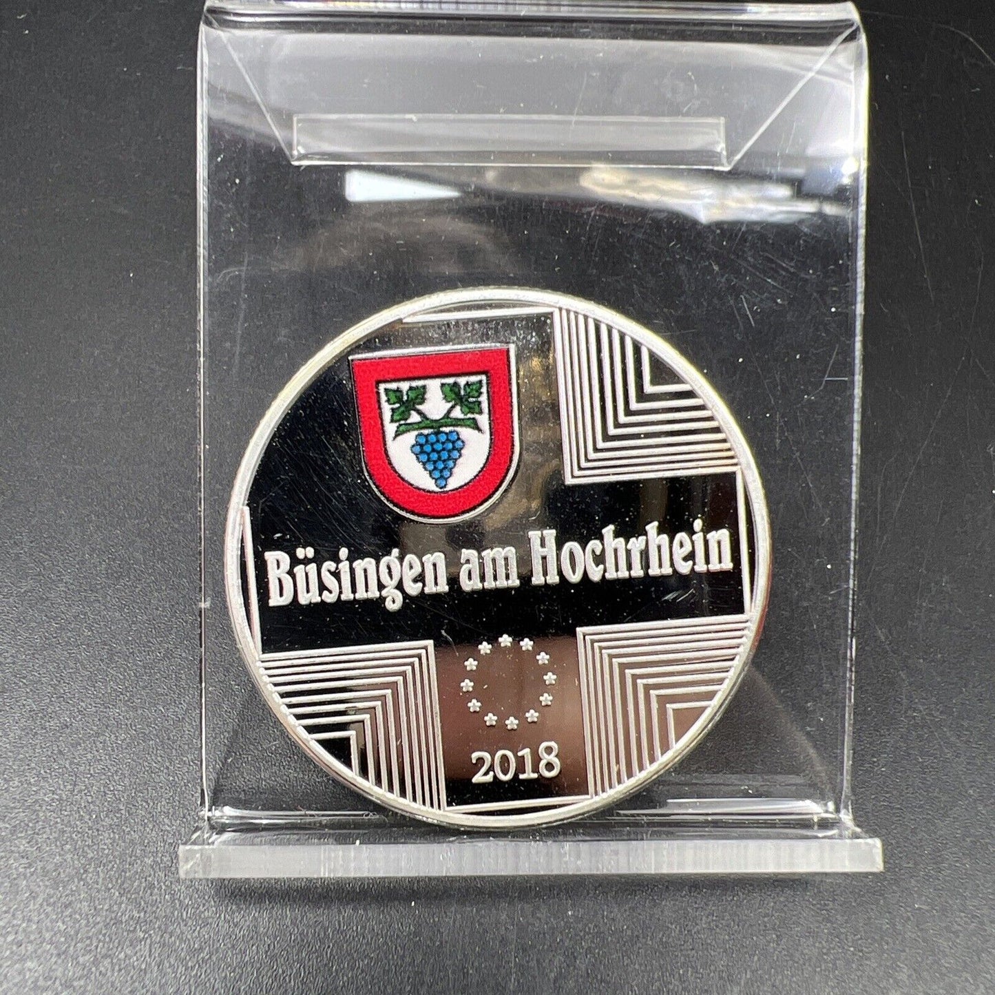 2018 Germany Büsingen am Hochrhein 20 Francs Proof Medal Silver Plated