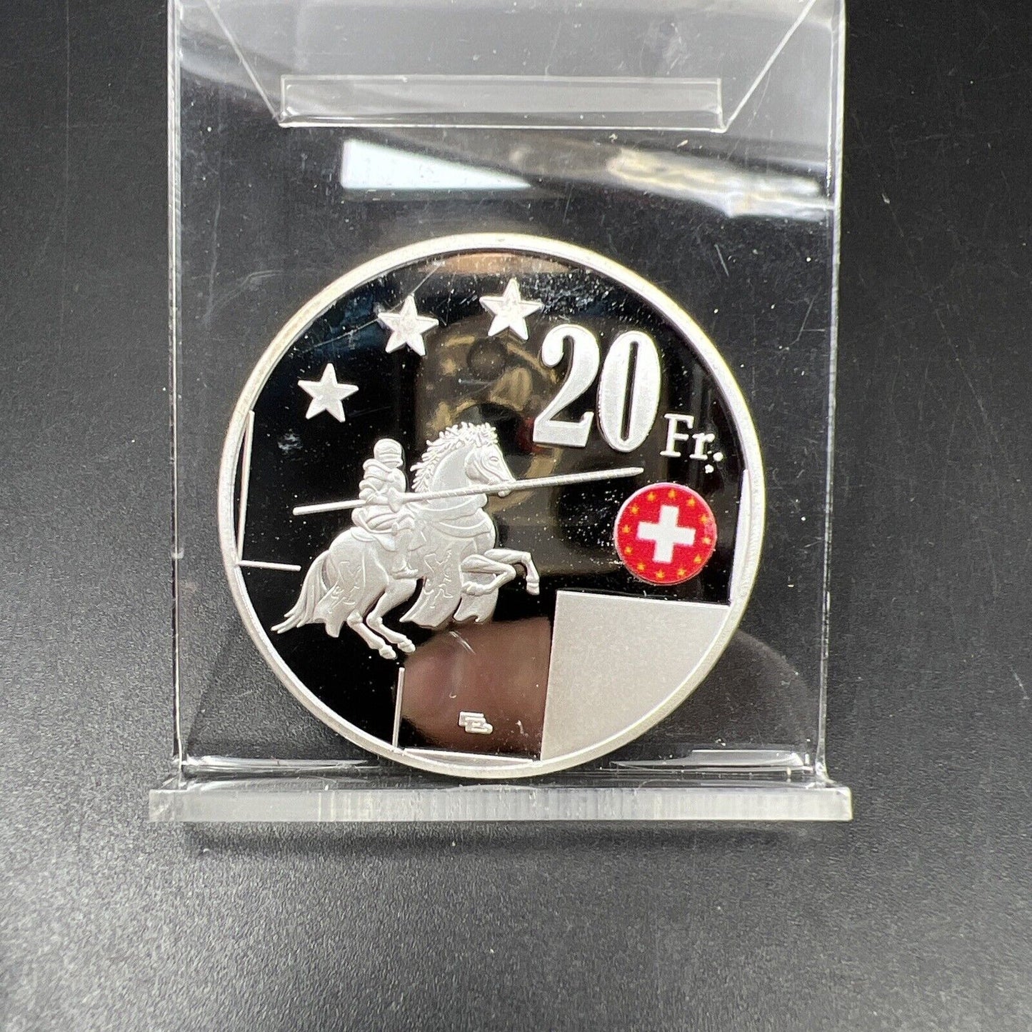 2018 Germany Büsingen am Hochrhein 20 Francs Proof Medal Silver Plated