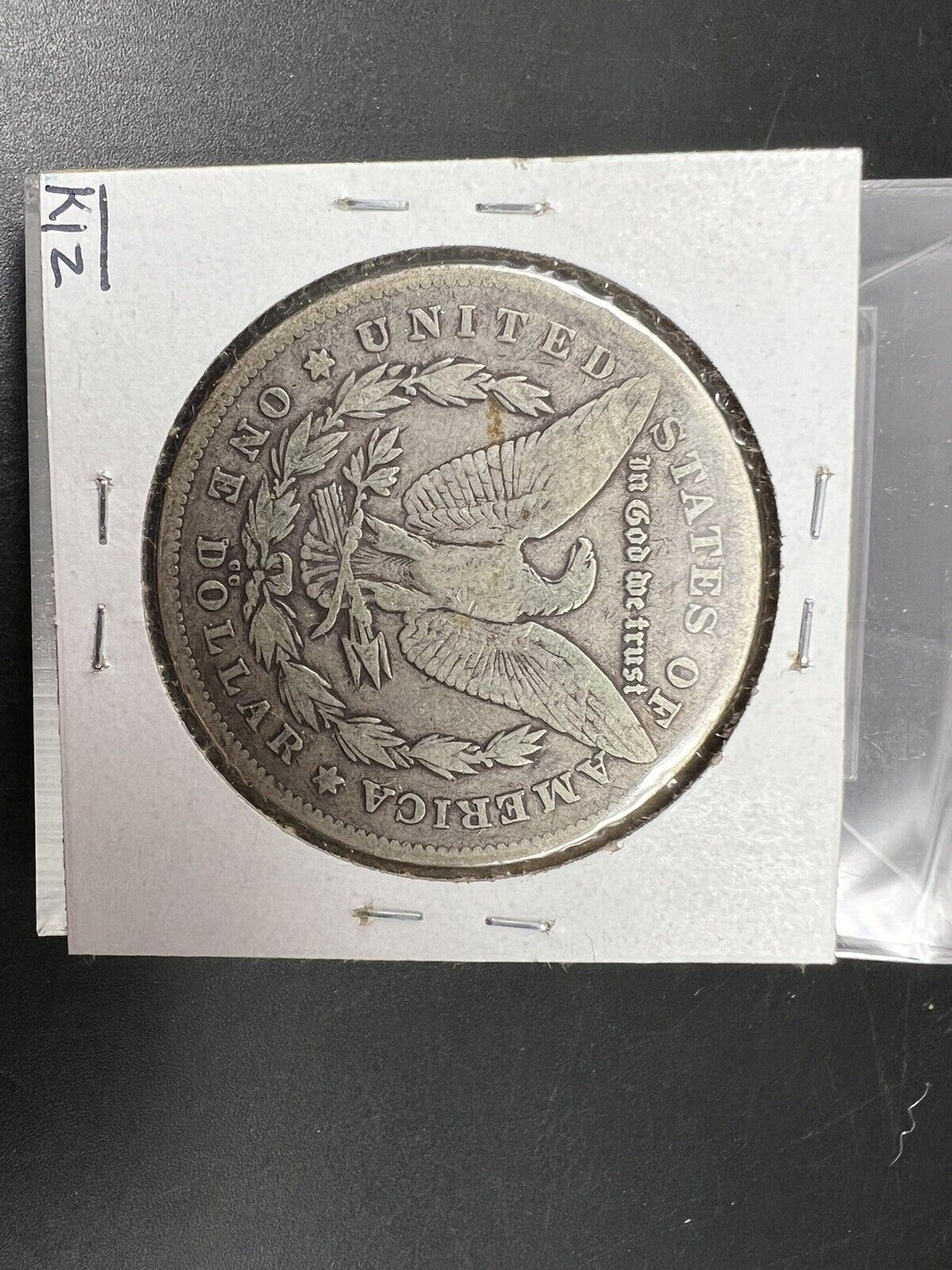 1878 CC Morgan Silver Eagle Dollar Coin Choice Good / VG Very Good Circ